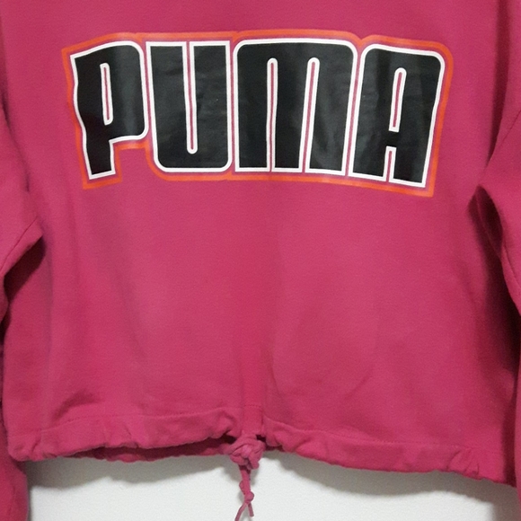 Puma Crop Top Hoodie - Picture 3 of 3